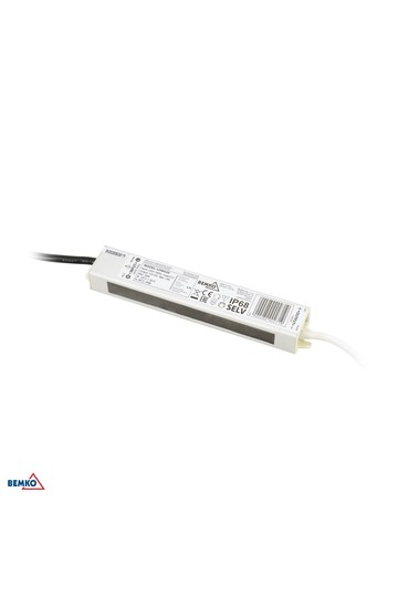 jaudas LED transformators hermētisks IP68 12V 20W