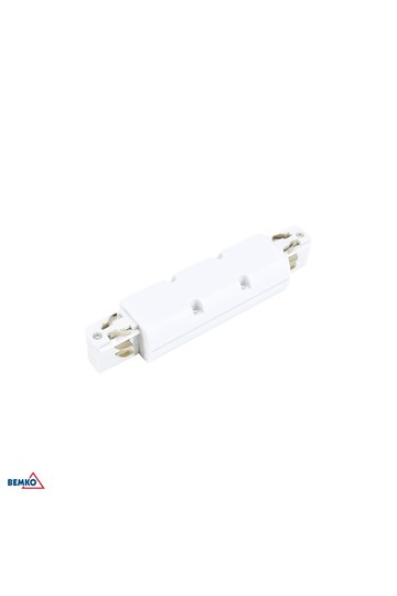 AS4 TRACKLIGHT LINE SUPPLY CONNECTOR 3-PHASE 4-WIRES WHITE