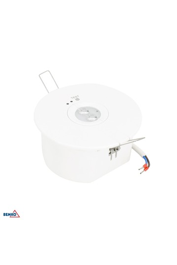 EMERGENCY LUMINAIRE TOLER 2 ROUND 2,5W LENS SET IP65 AUTOTEST 3H