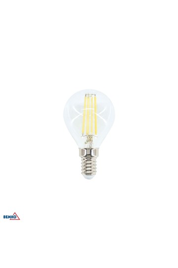 LED FILAMENT 230V E14 G45 6W 750LM 4000K 320°