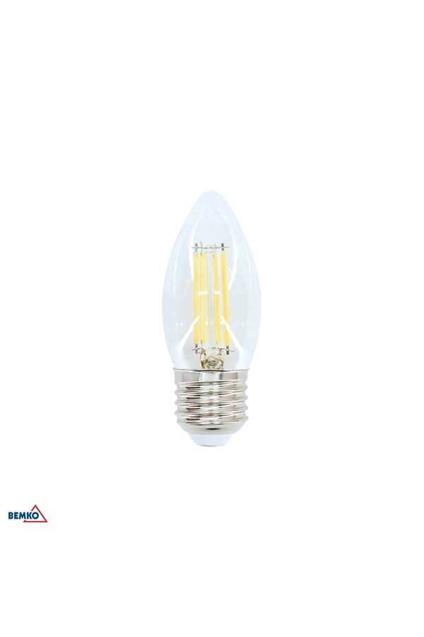 LED FILAMENT 230V E27 C35 6W 700LM 2700K 320°