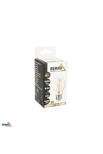 LED FILAMENT 230V E27 A60 4W 840LM 2700K 320°