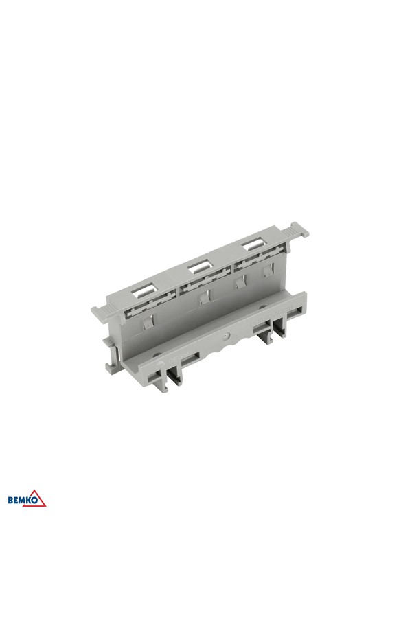 DIN RAIL ACCESSORY FOR P05 CONNECTOR GREY
