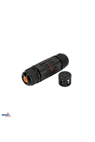 WATERPROOF CONNECTOR 3-WIRES SCREW IP68