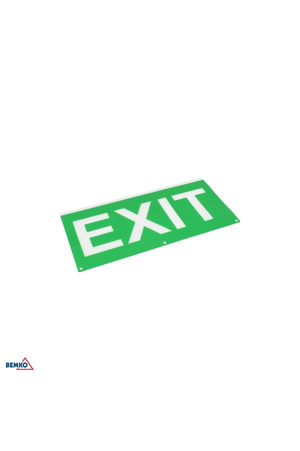 PICTOGRAM FOR MALER LUMINAIRE EXIT 324 X 158 MM
