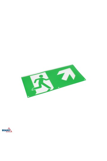 PICTOGRAM FOR MALER LUMINAIRE DIAGONAL ARROW UP RIGHT 324 X 158 MM