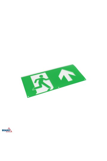 PICTOGRAM FOR MALER LUMINAIRE VERTICAL ARROW UP RIGHT 324 X 158 MM
