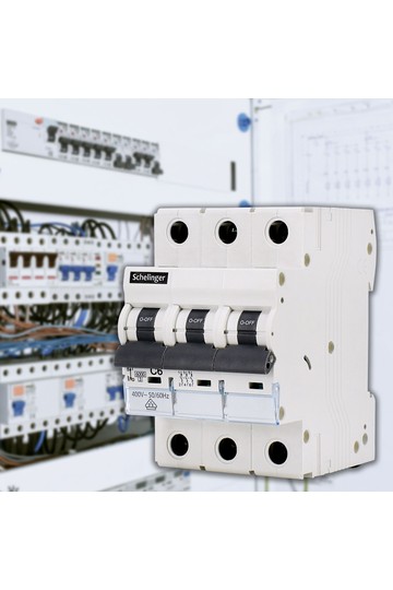 OVERCURRENT CIRCUIT BREAKER 6KA 3P C 13A SCHELINGER