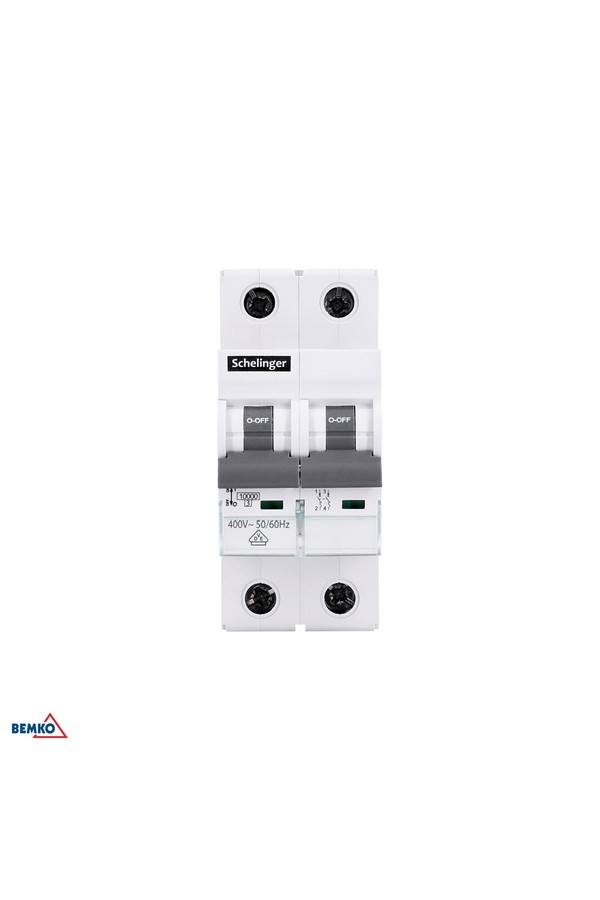 OVERCURRENT CIRCUIT BREAKER 10KA 2P C 04A VDE SCHELINGER