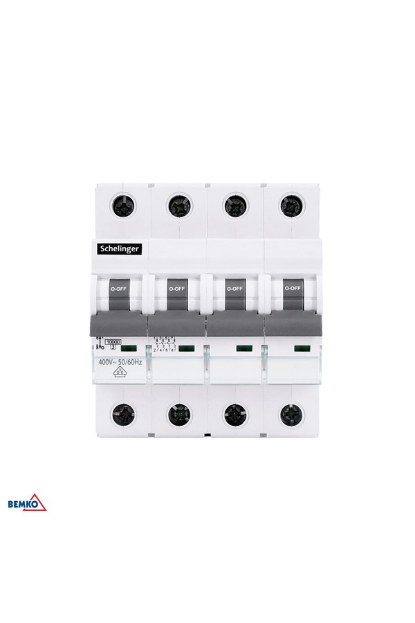 OVERCURRENT CIRCUIT BREAKER 10KA 4P B 40A VDE SCHELINGER