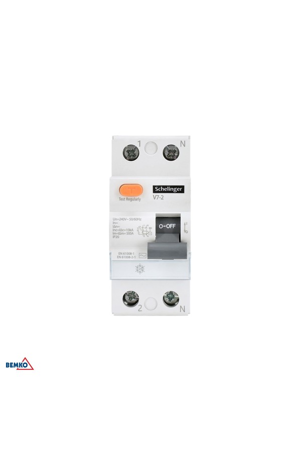 RESIDUAL CURRENT CIRCUIT BREAKER AC 2P 40A 300mA 10kA SCHELINGER