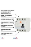 Overcurrent Circuit Breaker A 4P 25A 30mA 10kA VDE SCHELINGER