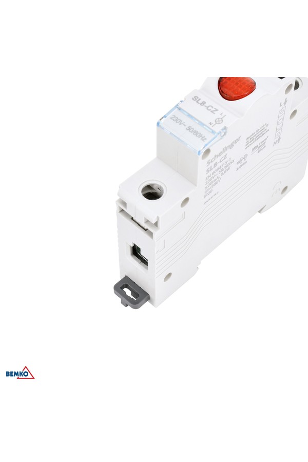 LED indikatora gaisma sl8 sarkana Schelinger