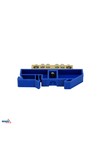 din rail terminal block 6x9 blue