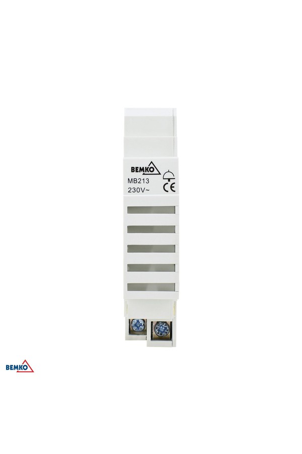 kiskoon kiinnitettävä soittokello mb213 230v