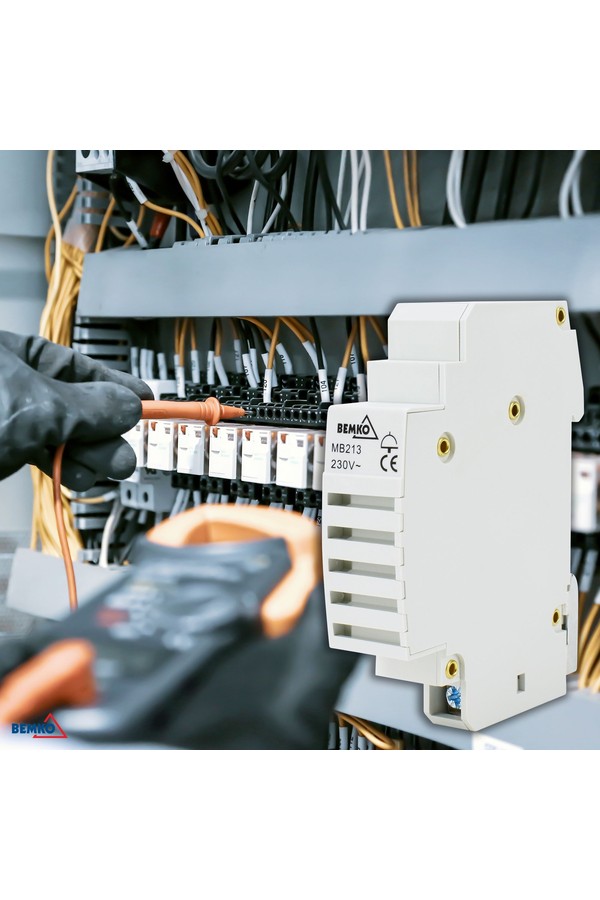 звонок на рейку mb213 230v