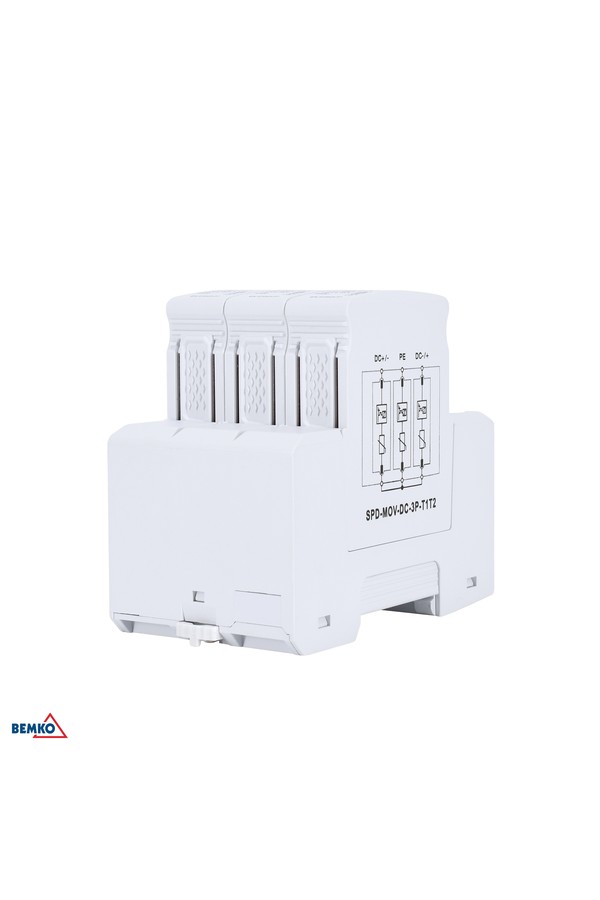surge protector 3p 8ka dc 1000v class t1t2 schelinger