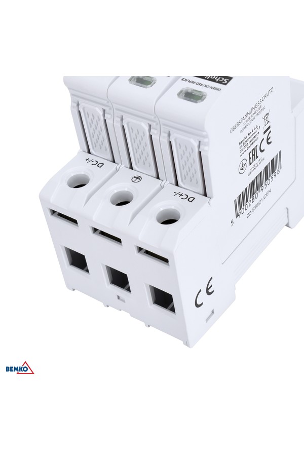 surge protector 3p 8ka dc 1000v class t1t2 schelinger
