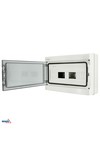 SURFACE-MOUNTED HERMETIC DISTRIBUTION BOARD IP65 TERMINAL BLOCK 18N+18PE 1x18P