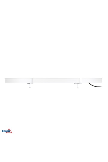 LINEAR LUMINAIRE QUALER 224CM 60W 4K WHITE PC MICRO DIFFUSER
