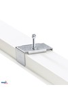 LINEAR LUMINAIRE QUALER 224CM 60W 4K WHITE PC MICRO DIFFUSER