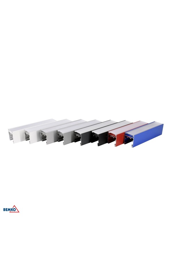 Lineaarne valgusti Qualis 112cm 30w 4k hõbedane PC Micro