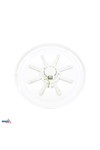 светодиодный потолочный светильник tofir 16w 4000k 1150lm ip44 circle