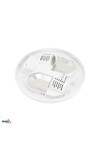 CEILING LUMINAIRE TAZAN WITH PRESENCE SENSOR 2x40W E27 IP44 GLASS+PC