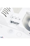 CEILING LUMINAIRE TAZAN WITH PRESENCE SENSOR 2x40W E27 IP44 GLASS+PC