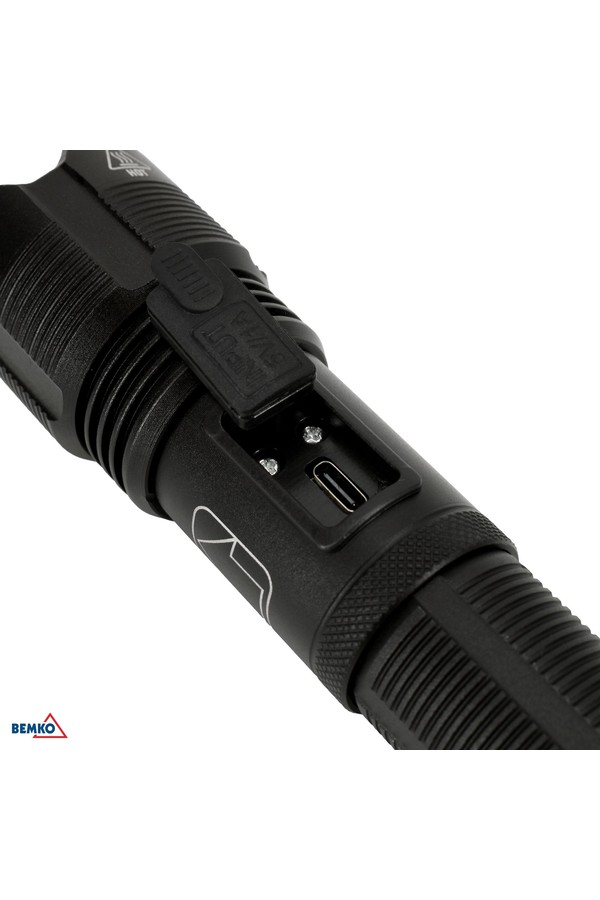 HYBRID LED FLASHLIGHT ZOOM 1200mAh IP42