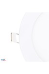 downlight led fitting 24w 4000k 1700lm ip20 circle white