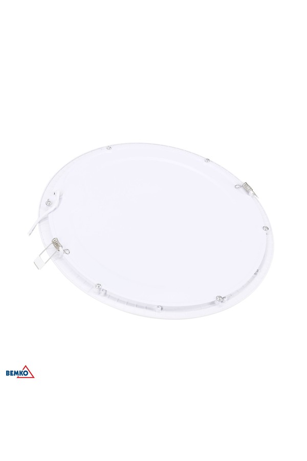 downlight led fitting 24w 4000k 1700lm ip20 circle white