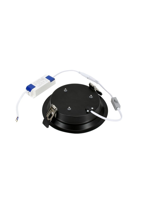 LED DOWNLIGHT CALED 15W-21W 3000K/4000K/5000K 1600LM-2320LM CRI90 IP44 BLACK