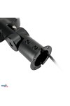 LED STREET LUMINAIRE JAZMIN 100W 4000K 13500LM IP65 BLACK