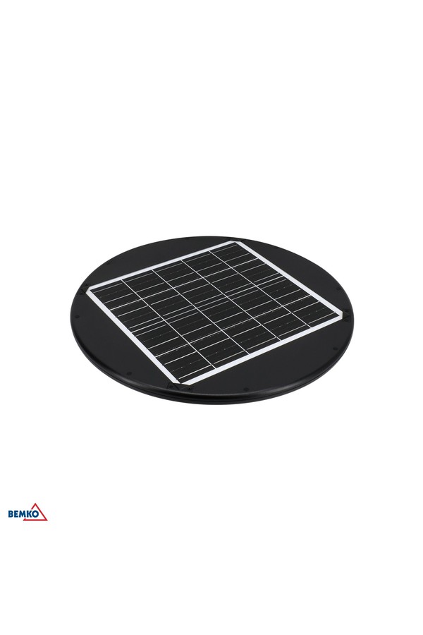SOLAR LED PARK LUMINAIRE SOLUM 20W 2200LM 3000–4000K IP65 BLACK