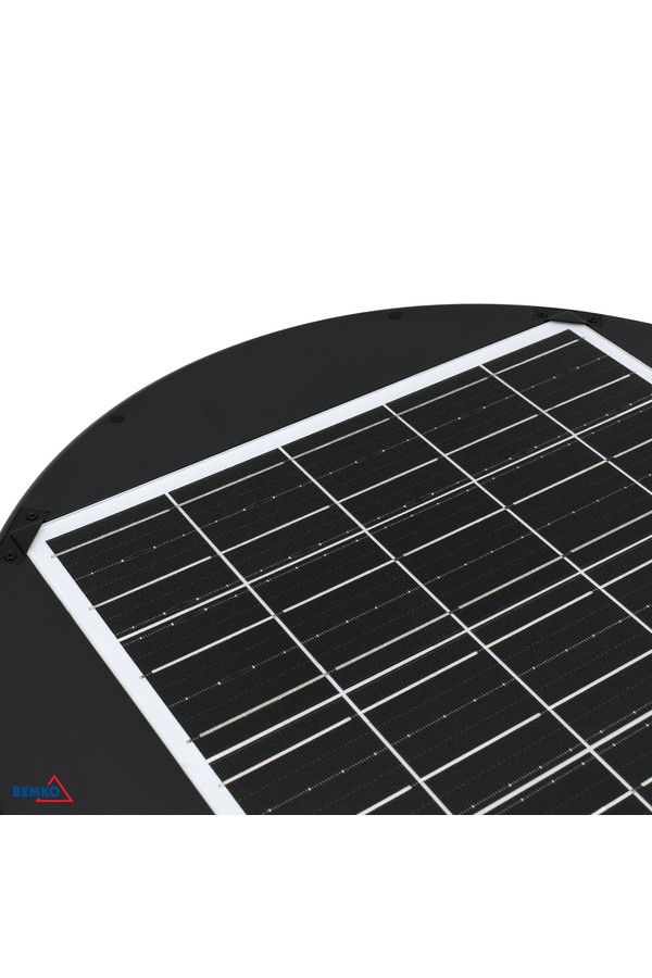 SOLAR LED PARK LUMINAIRE SOLUM 20W 2200LM 3000–4000K IP65 BLACK