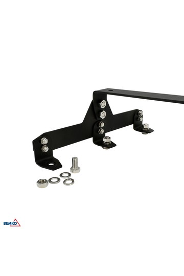 PARALLEL MOUNTING BRACKET FOR HBM LUMINAIRES 3X BLACK