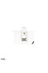 EMERGENCY LUMINAIRE TOLER 2 ROUND 1W CORRIDOR LENS IP54 AUTOTEST 3H