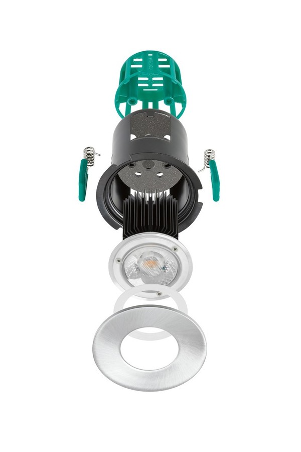 EMERGENCY LUMINAIRE TOLER 2 ROUND 3,5W LENS SET IP65 AUTOTEST 2H