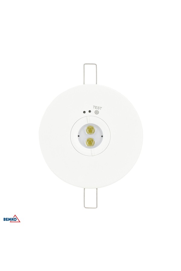 EMERGENCY LUMINAIRE TOLER 2 ROUND 2,5W LENS SET IP65 AUTOTEST 3H