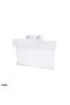 MOUNTING KIT MALER 2 WALL WHITE