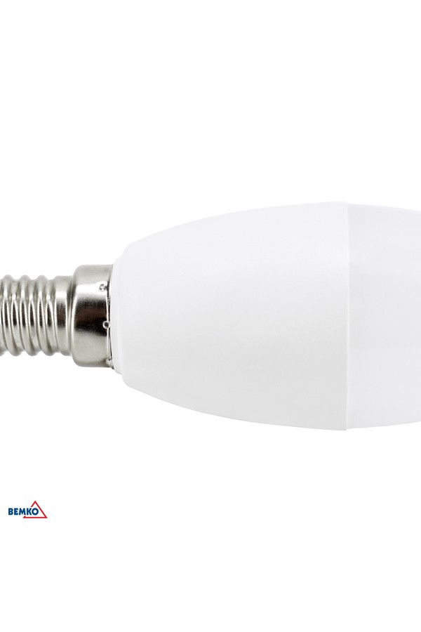 LED-lamp Samsungi siseruumides 230v E14 C37 7,5w 760lm 6500k 180st