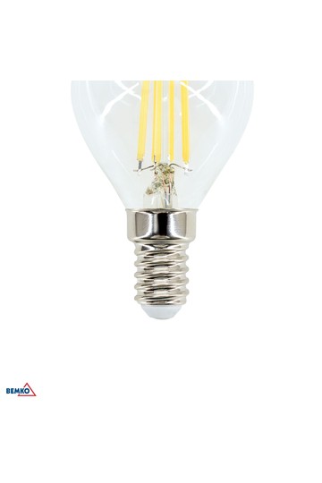 LED FILAMENT 230V E14 G45 6W 700LM 2700K 320°