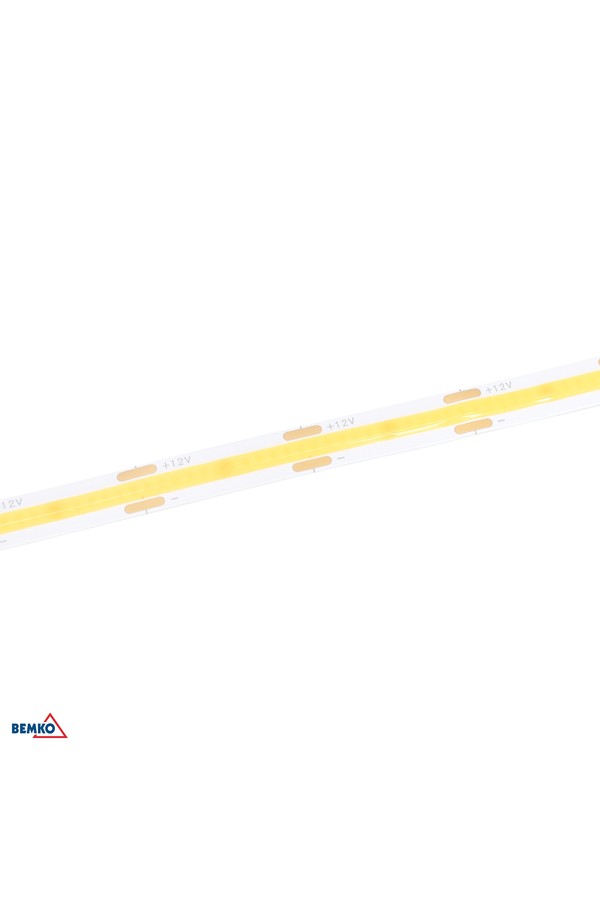 led strip lights premium 12v dc cob 24000led/50m 7w/1m ip20 cold white