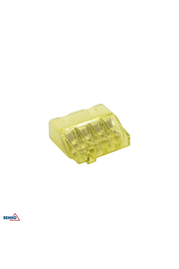 PUSH-IN WIRE CONNECTOR 0,5-2,5mm2 x 4 -100 PCS.