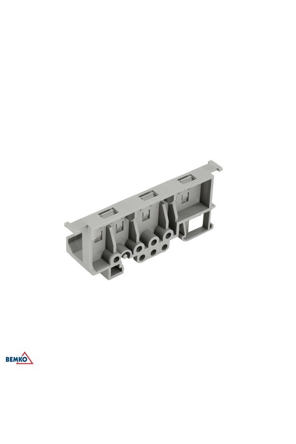 DIN RAIL ACCESSORY FOR P05 CONNECTOR GREY