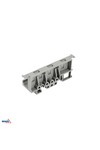 DIN RAIL ACCESSORY FOR P05 CONNECTOR GREY