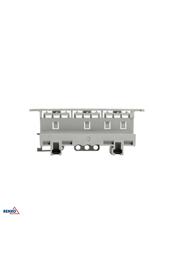 DIN RAIL ACCESSORY FOR P05 CONNECTOR GREY