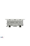 DIN RAIL ACCESSORY FOR P05 CONNECTOR GREY