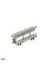 DIN RAIL ACCESSORY FOR P05 CONNECTOR GREY